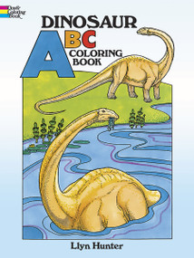 Dinosaur ABC Coloring Book by Llyn Hunter, 9780486257860