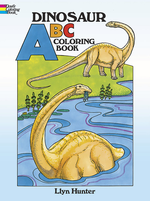 Dinosaur ABC Coloring Book by Llyn Hunter, 9780486257860