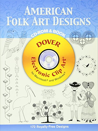 American Folk Art Designs CD-ROM and Book by Joseph D’Addetta, 9780486997872