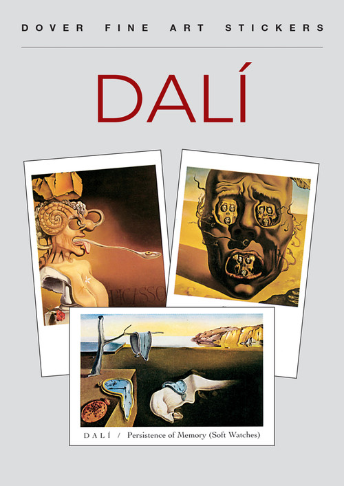 Dover Fine Art Stickers: Dali by Salvador Dali, 9780486410746