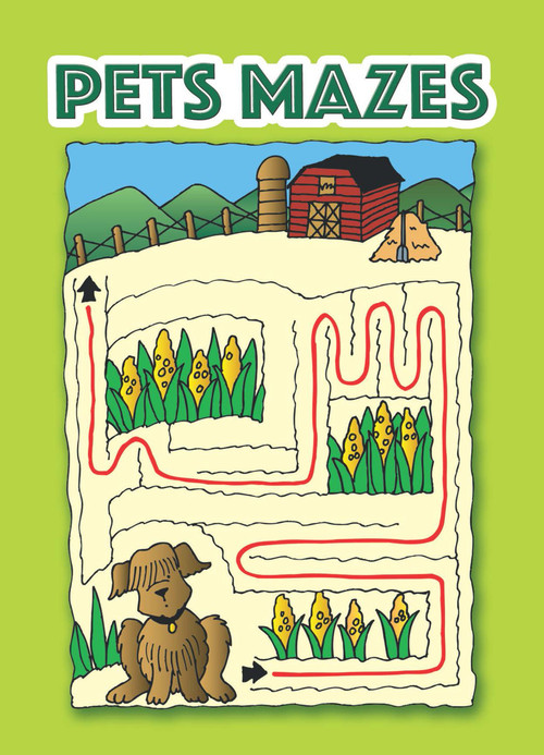 Pets Mazes by Becky Radtke, 9780486435244