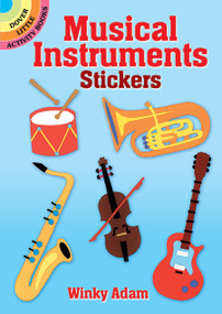 Musical Instruments Stickers by Winky Adam, 9780486407395