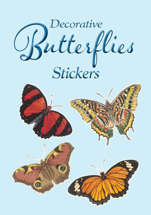 Decorative Butterflies Stickers by Maggie Kate, 9780486272887