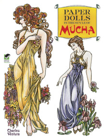 Paper Dolls in the Style of Mucha by Charles Ventura, 9780486479217