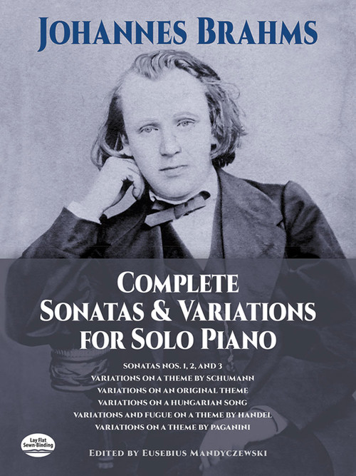 Complete Sonatas and Variations for Solo Piano by Johannes Brahms, 9780486226507