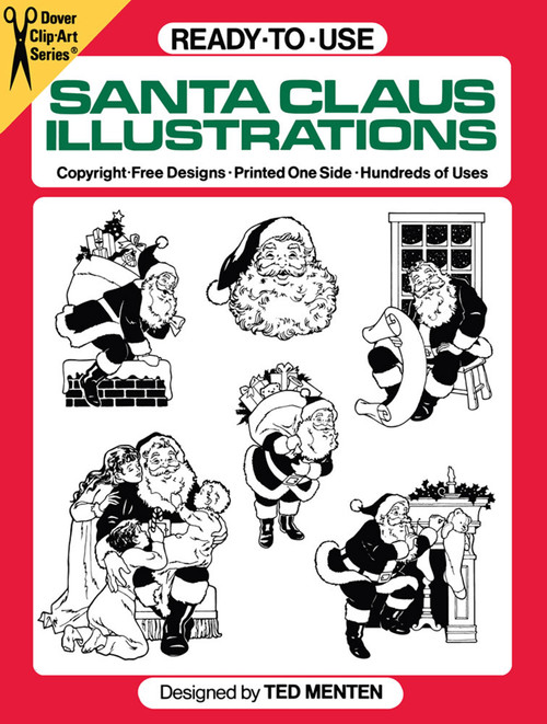 Ready-to-Use Santa Claus Illustrations by Ted Menten, 9780486251554