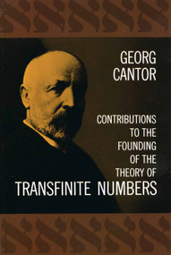 Contributions to the Founding of the Theory of Transfinite Numbers by Georg Cantor, 9780486600451