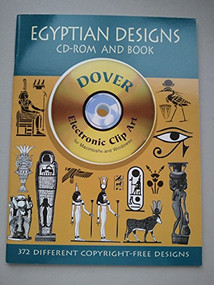 Egyptian Designs CD-ROM and Book by Dover, 9780486999586
