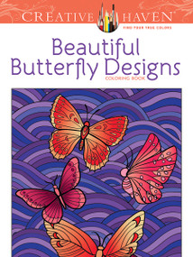 Creative Haven Beautiful Butterfly Designs Coloring Book by Jessica Mazurkiewicz, 9780486494562