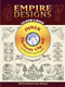 Empire Designs CD-ROM and Book by Joseph Beunat, 9780486996523