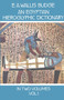 An Egyptian Hieroglyphic Dictionary, Vol. 1 by E. A. Wallis Budge, 9780486236155