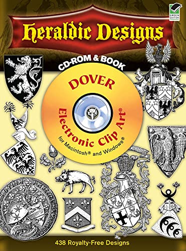 Heraldic Designs CD-ROM and Book by Dover, 9780486999579