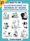 Ready-to-Use Illustrations of Women at Work (96 Different Copyright-Free Designs Printed One Side) by Charles Hogarth, 9780486290751