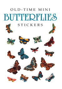 Old-Time Mini Butterflies Stickers by Maggie Kate, 9780486402345