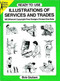 Ready-to-Use Illustrations of Services and Trades (98 Different Copyright-Free Designs Printed One Side) by Bob Giuliani, 9780486287430