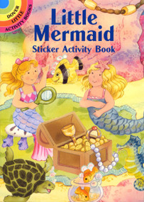 Little Mermaid Sticker Activity Book by Cathy Beylon, 9780486412702