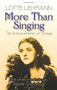 More Than Singing (The Interpretation of Songs) by Lotte Lehmann, Roelof Oostwoud, 9780486498027