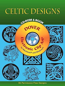 Celtic Designs CD-ROM and Book by Dover, 9780486999401