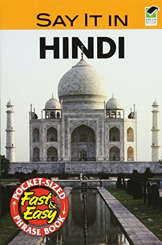 Say It in Hindi by Dover, 9780486239590