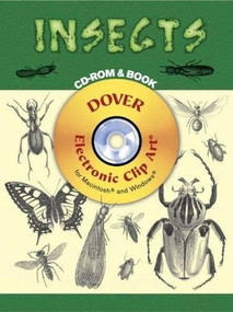 Insects CD-ROM and Book by Jim Harter, 9780486997797