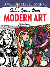 Dover Masterworks: Color Your Own Modern Art Paintings by Muncie Hendler, 9780486780245
