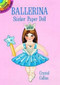 Ballerina Sticker Paper Doll (Miniature Edition) by Crystal Collins, 9780486281780