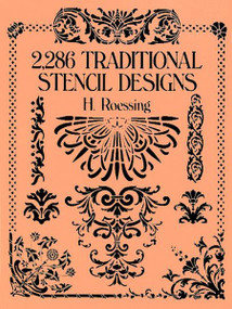 2,286 Traditional Stencil Designs by H. Roessing, 9780486268453