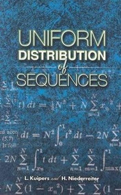 Uniform Distribution of Sequences by L. Kuipers, H. Niederreiter, 9780486450193