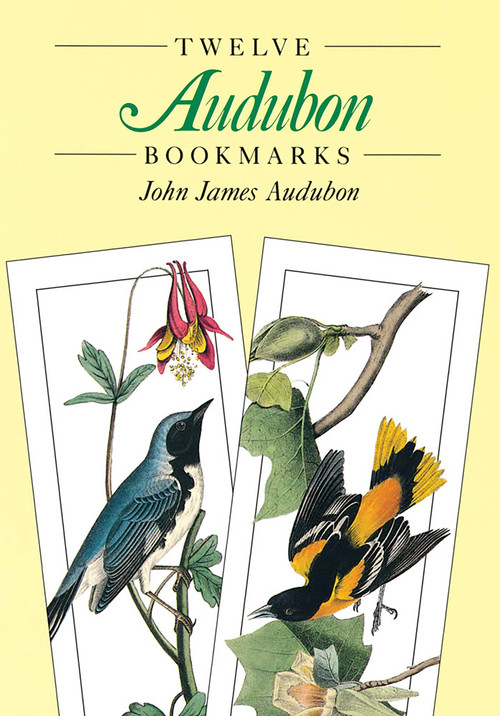 Twelve Audubon Bookmarks by John James Audubon, 9780486277691