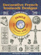 Decorative French Ironwork Designs CD-ROM and Book by Denonvilliers Co., 9780486997841