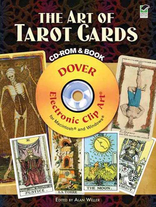 The Art of Tarot Cards CD-ROM and Book by Alan Weller, 9780486990859
