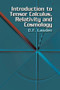 Introduction to Tensor Calculus, Relativity and Cosmology by D. F. Lawden, 9780486425405