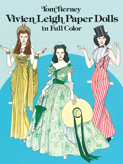 Vivien Leigh Paper Dolls in Full Color by Tom Tierney, 9780486242071