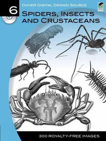 Dover Digital Design Source #6 (Spiders, Insects and Crustaceans) by Dover, 9780486990705