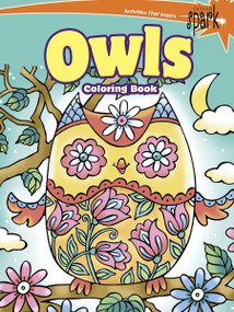 SPARK Owls Coloring Book by Noelle Dahlen, 9780486802114