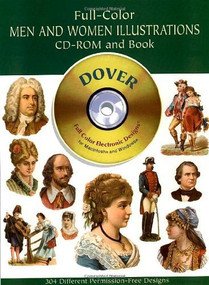 Full-Color Men and Women Illustrations CD-ROM and Book by Dover, 9780486995007