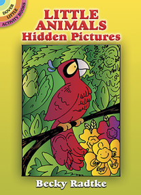 Little Animals Hidden Pictures by Becky Radtke, 9780486448992