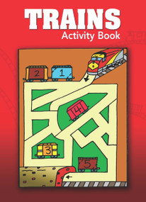 Trains Activity Book by Becky Radtke, 9780486456836