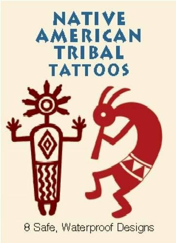 Native American Tribal Tattoos (Miniature Edition) by Anna Pomaska, 9780486423586