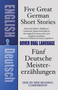 Five Great German Short Stories (A Dual-Language Book) by Stanley Appelbaum, 9780486276199
