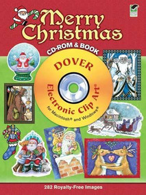 Merry Christmas CD-ROM and Book by Dover, 9780486990507