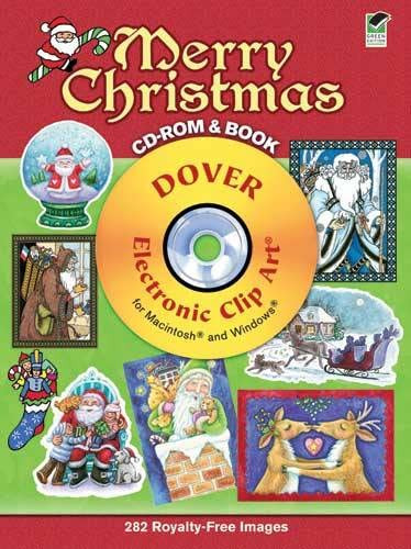 Merry Christmas CD-ROM and Book by Dover, 9780486990507
