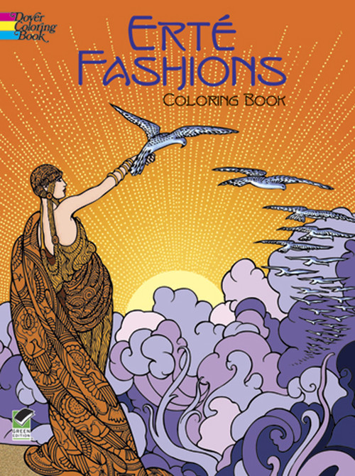 Erté Fashions Coloring Book by Erté, Marty Noble, 9780486430416