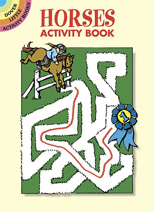 Horses Activity Book by Nina Barbaresi, 9780486441955