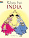 Fashions from India Coloring Book by Tom Tierney, 9780486430409