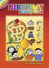 Birthday Activity Book by Fran Newman-D'Amico, 9780486444413