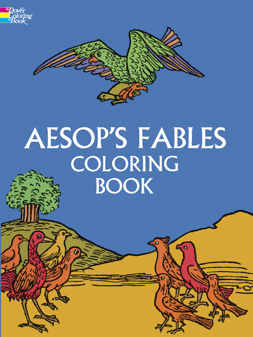 Aesop's Fables Coloring Book by Aesop, 9780486210407