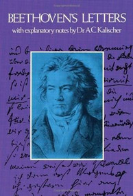 Beethoven's Letters by Ludwig van Beethoven, 9780486227696