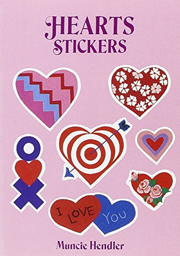 Hearts Stickers by Muncie Hendler, 9780486277165