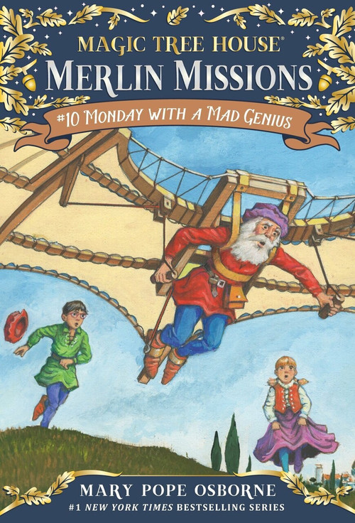 Monday with a Mad Genius - 9780375837302 by Mary Pope Osborne, Sal Murdocca, 9780375837302